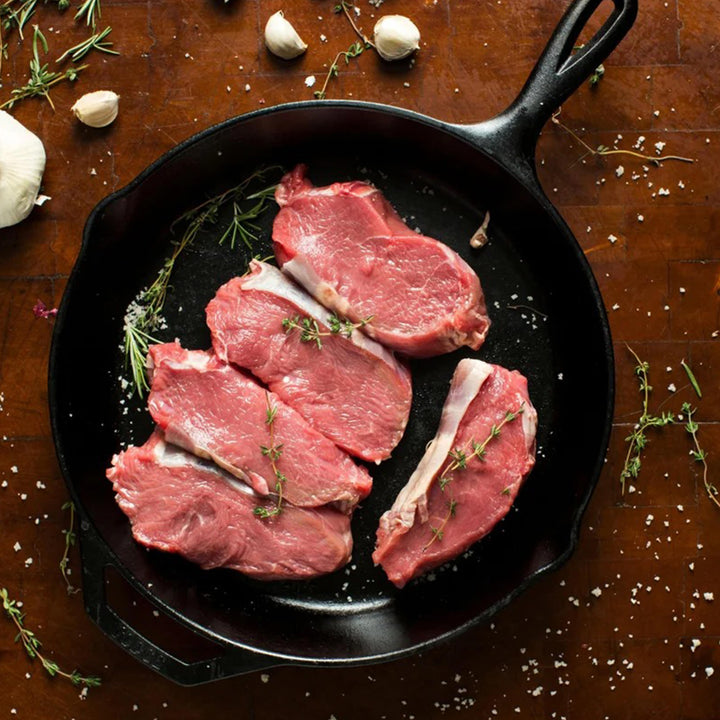Kentucky Grass-Fed Rose Veal Strip Steaks