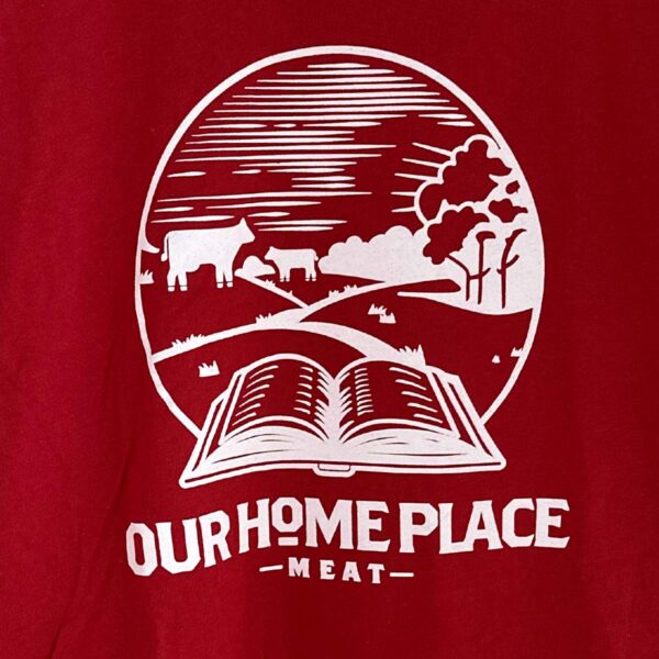 Our Home Place Meat Long Sleeve Tee - Image 2